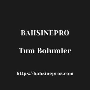 Bahsinepro Tum Bolumler